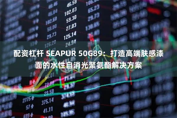 配资杠杆 SEAPUR 50G89：打造高端肤感漆面的水性自消光聚氨酯解决方案