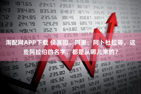 淘配网APP下载 侯赛因、阿里、阿卜杜拉等，这些阿拉伯的名字，都是从哪儿来的？